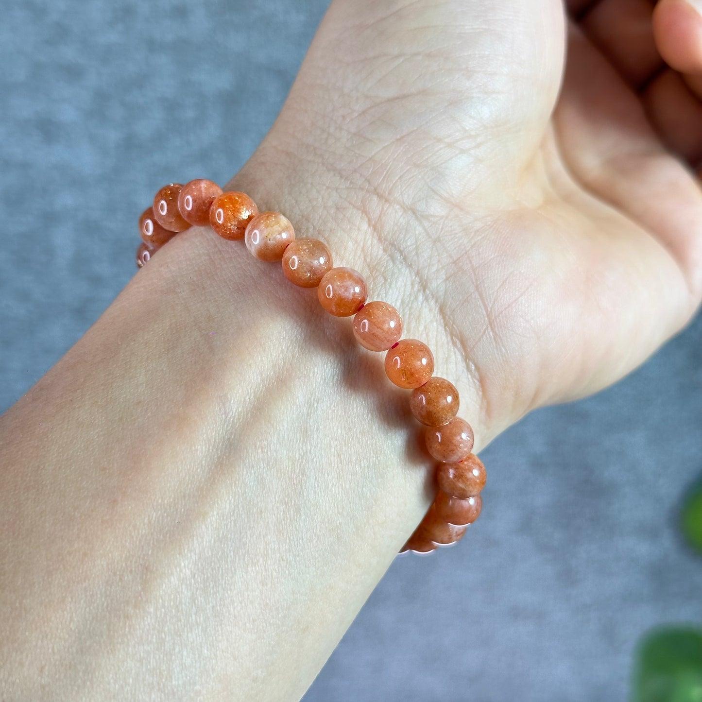 Sunstone Bracelet 7 mm