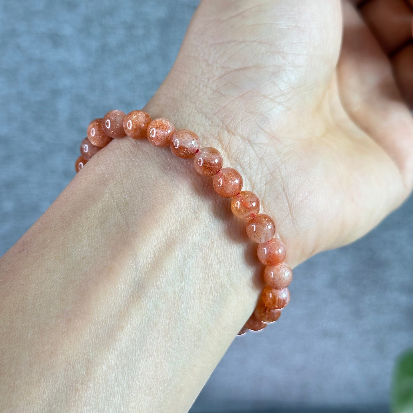 Sunstone Bracelet 7 mm