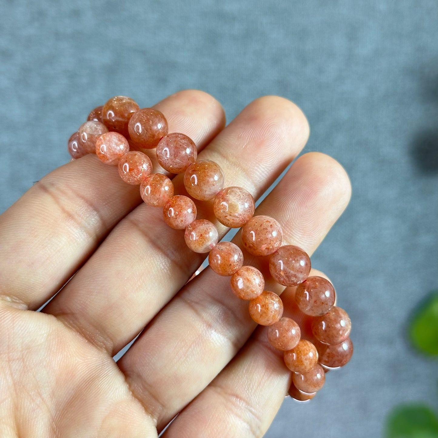 Sunstone Bracelet 7 mm