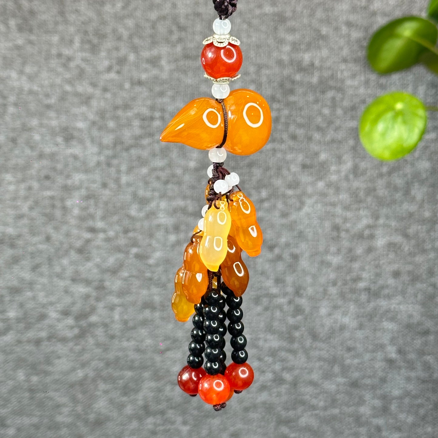 Natural Abundance Golden Ho Lo Agate Accessory