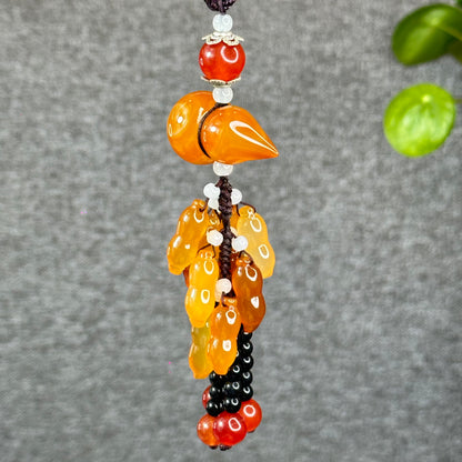 Natural Abundance Golden Ho Lo Agate Accessory