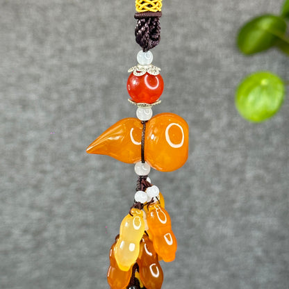 Natural Abundance Golden Ho Lo Agate Accessory