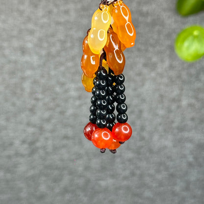 Natural Abundance Golden Ho Lo Agate Accessory