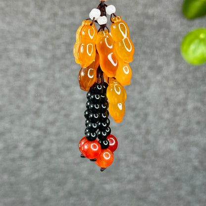 Natural Abundance Golden Ho Lo Agate Accessory