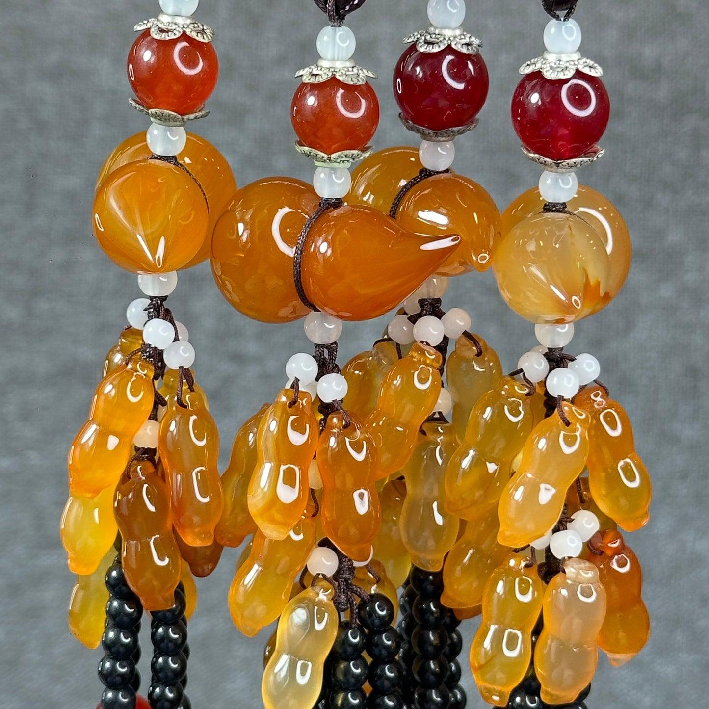 Natural Abundance Golden Ho Lo Agate Accessory