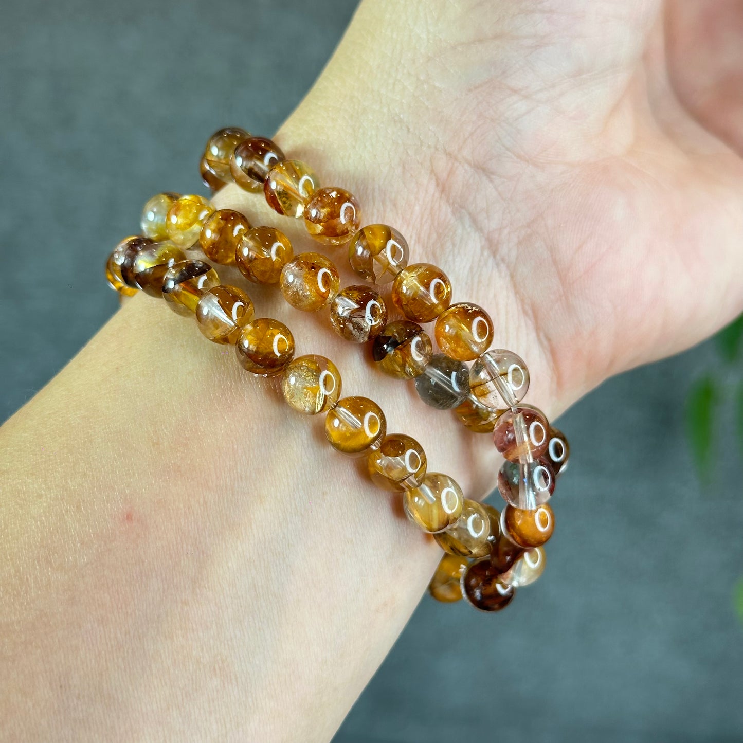 Natural Golden Healer Bracelet Size 7.5 mm