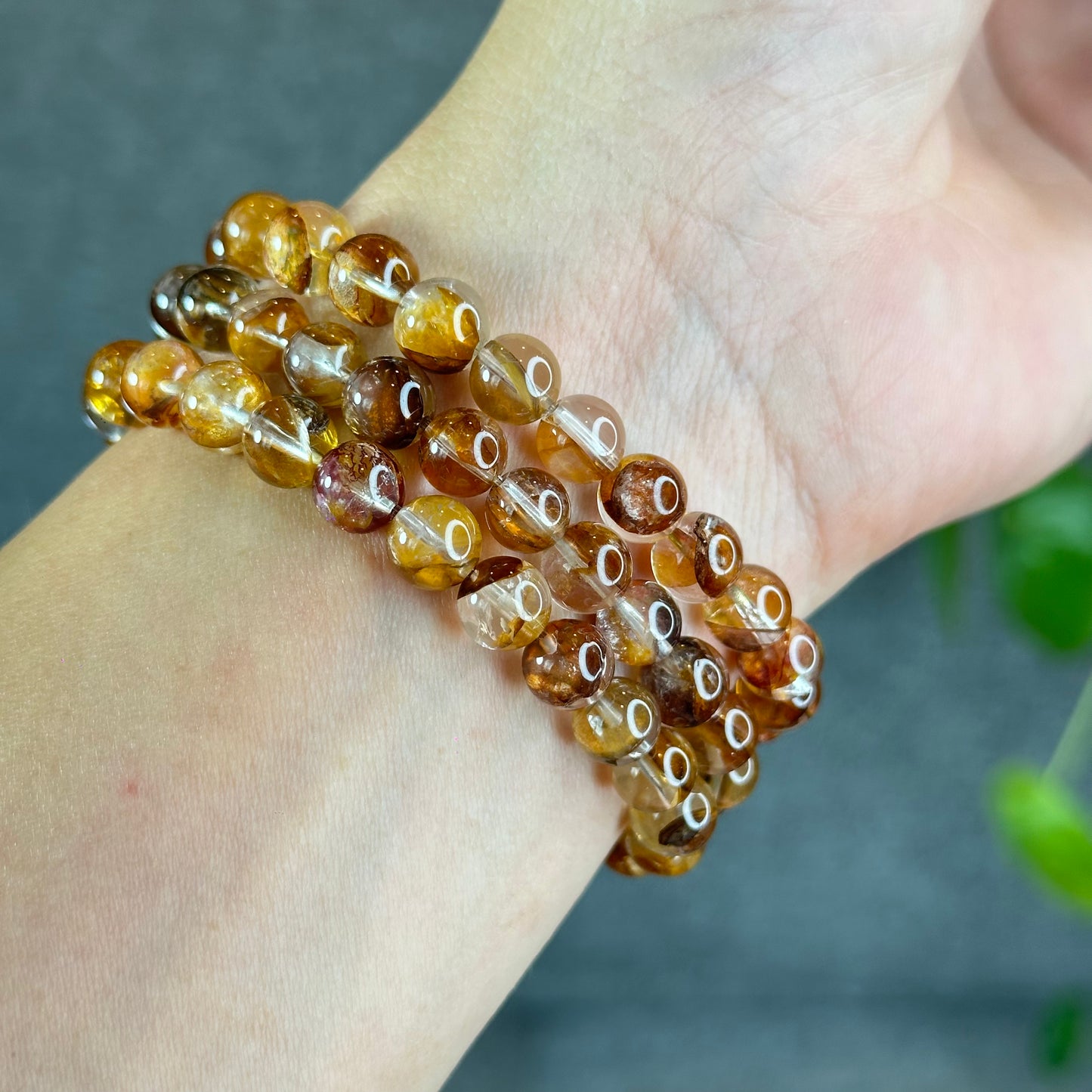 Natural Golden Healer Bracelet Size 7.5 mm