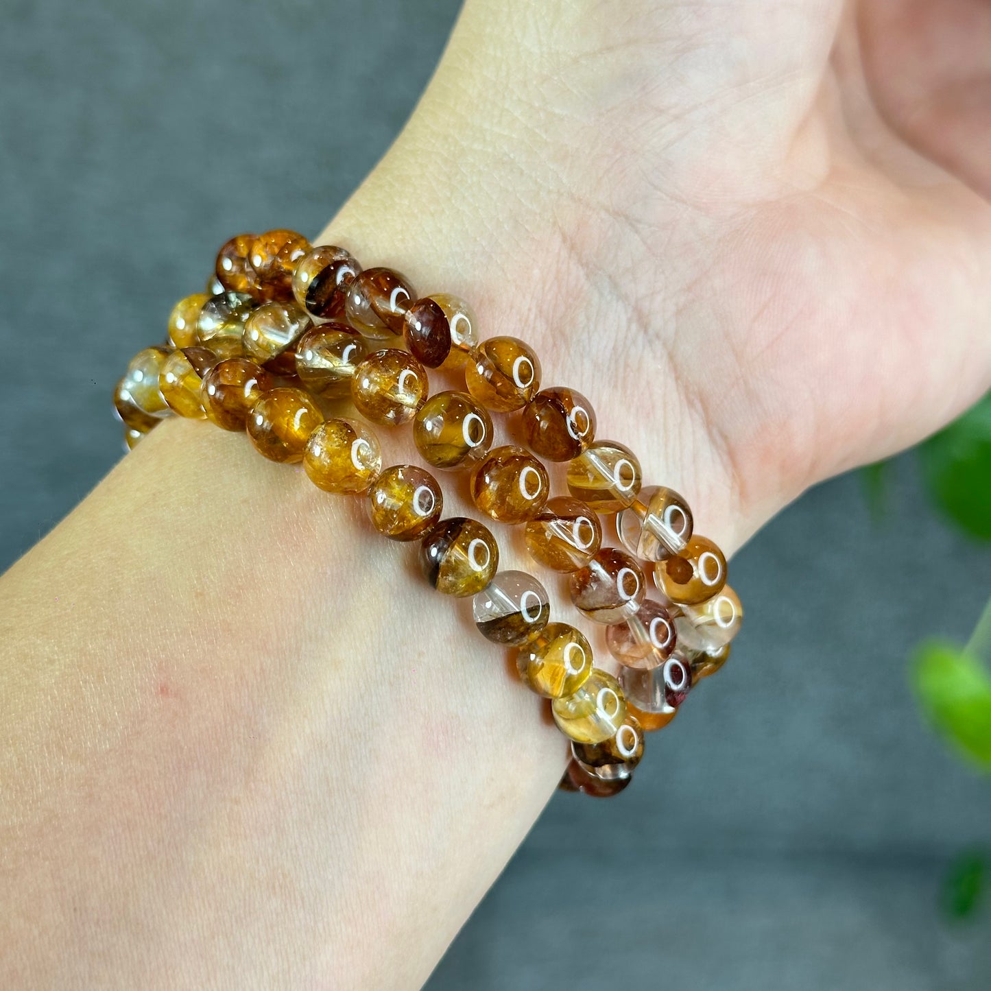 Natural Golden Healer Bracelet Size 7.5 mm