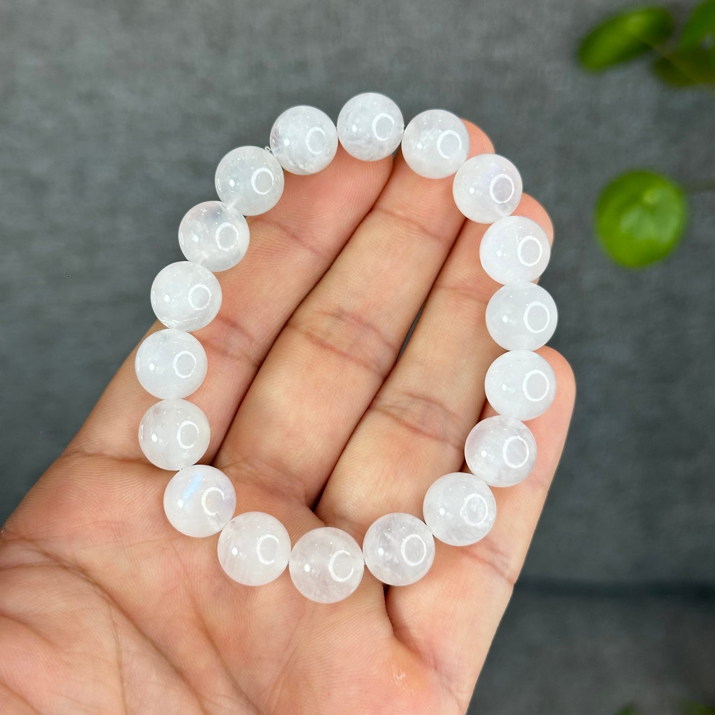 Natural Moonstone Bracelet Size 11 mm