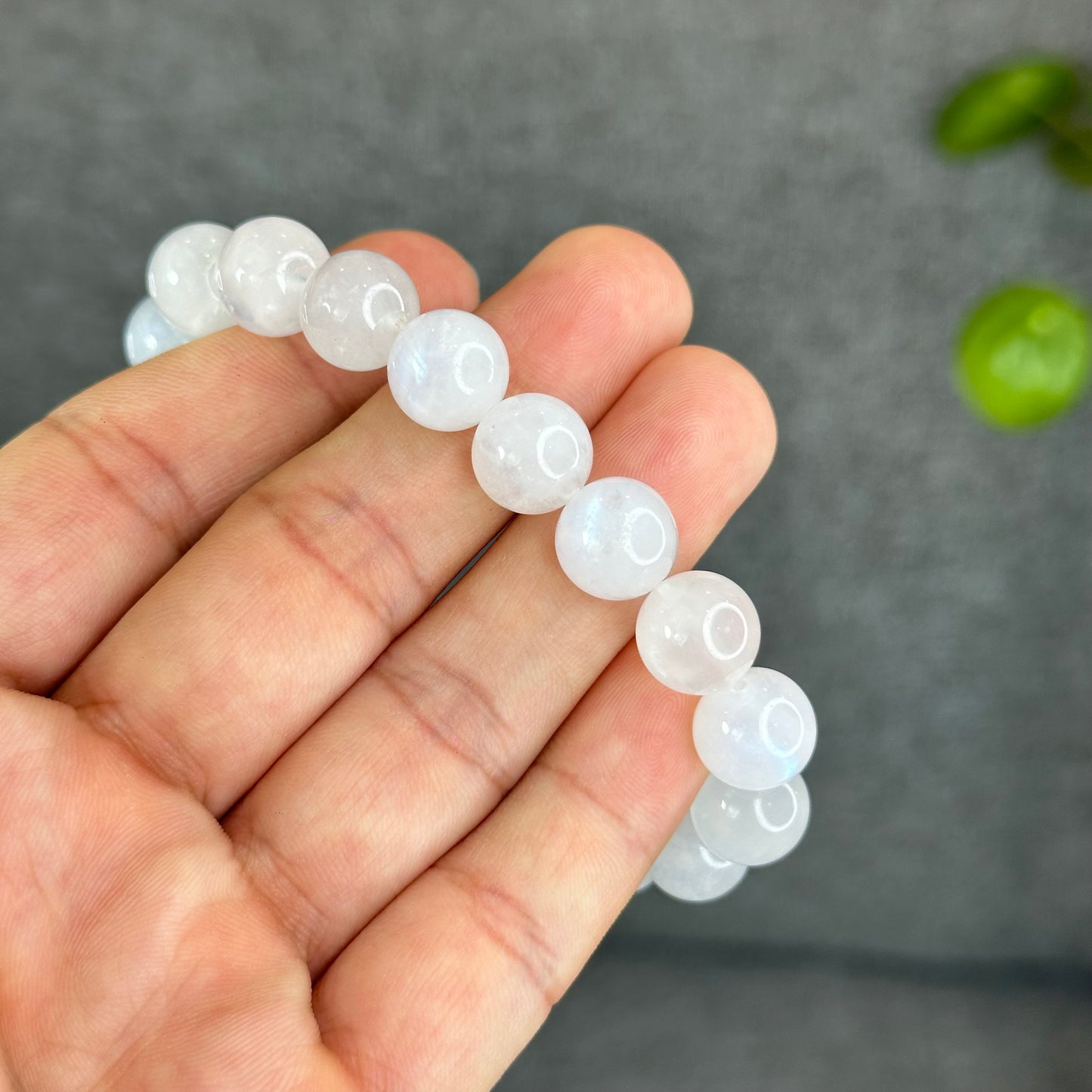 Natural Moonstone Bracelet Size 11 mm