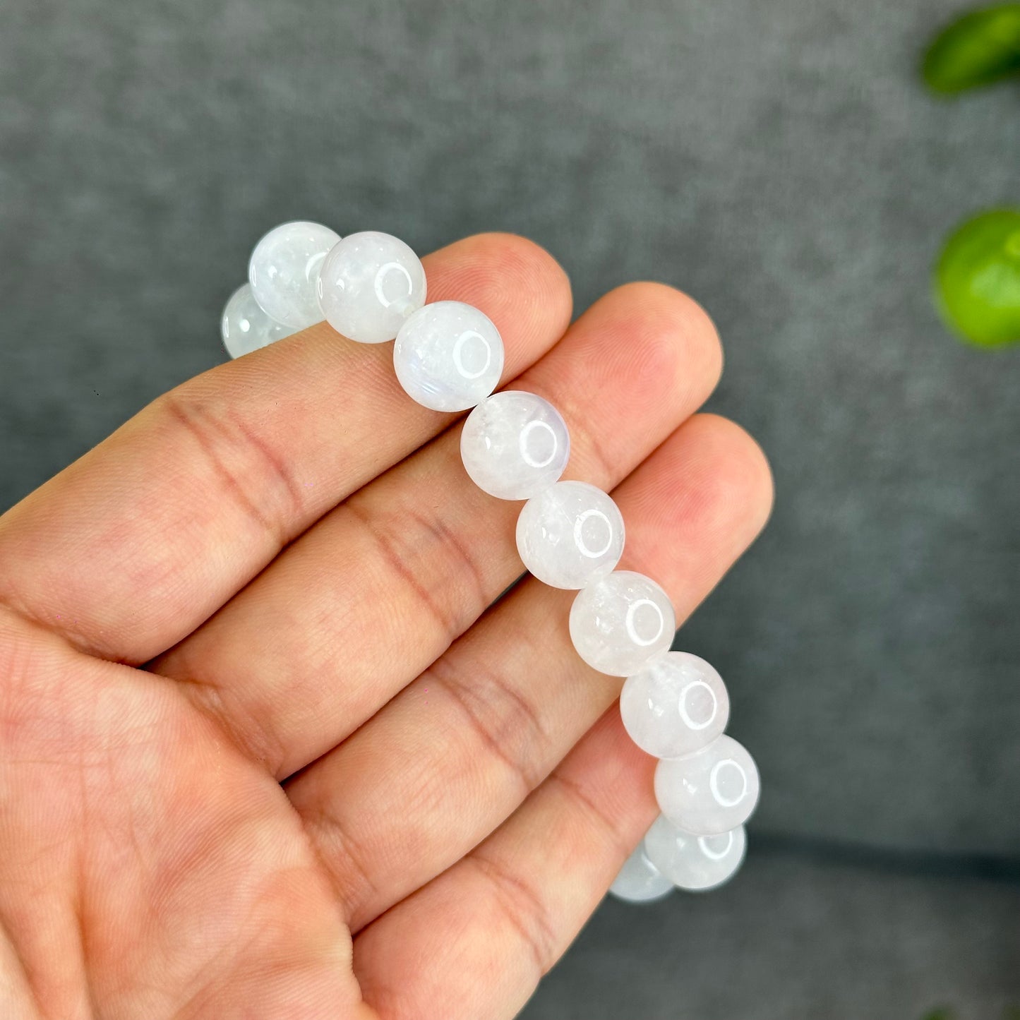 Natural Moonstone Bracelet Size 11 mm