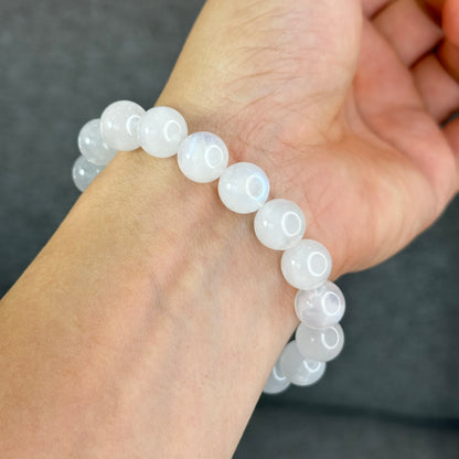 Natural Moonstone Bracelet Size 11 mm