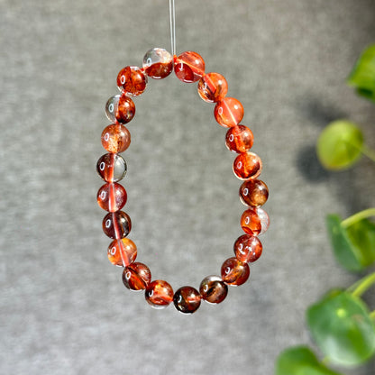 Fire Quartz Bracelet Size 8.8 mm