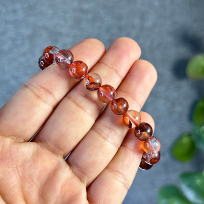 Fire Quartz Bracelet Size 8.8 mm