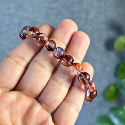 Fire Quartz Bracelet Size 8.8 mm