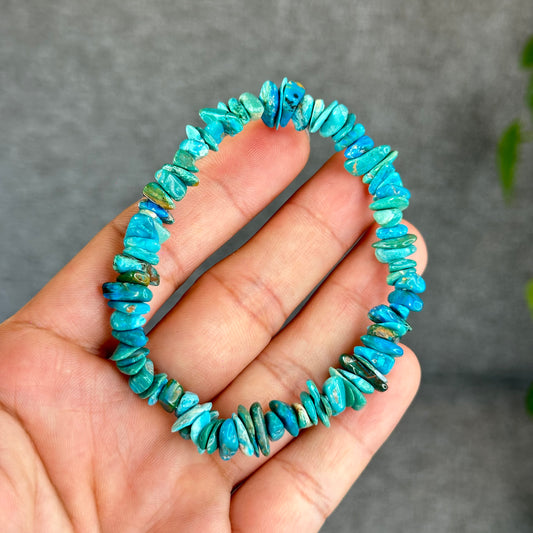 Natural Blue Opal Nugget Bracelet