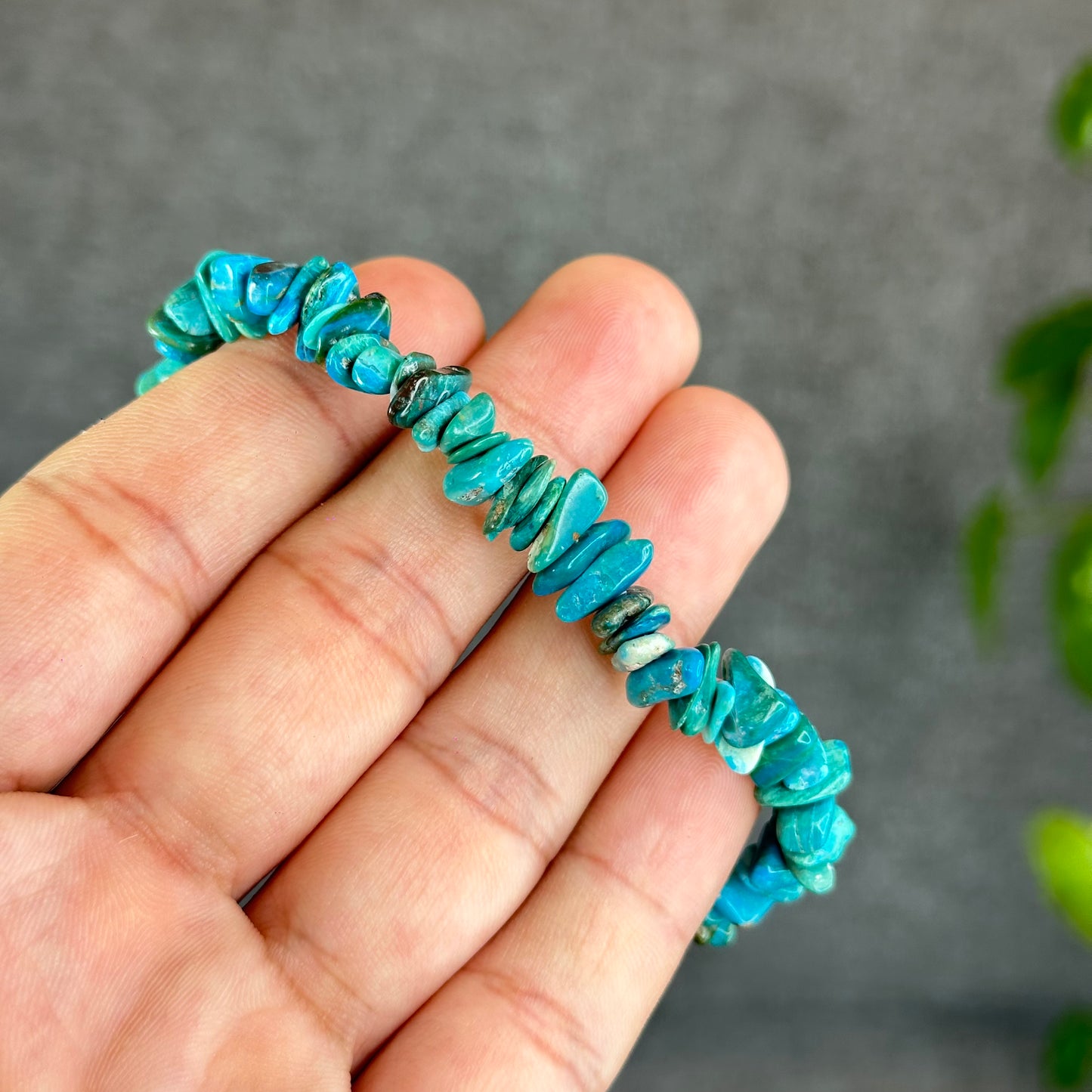 Natural Blue Opal Nugget Bracelet