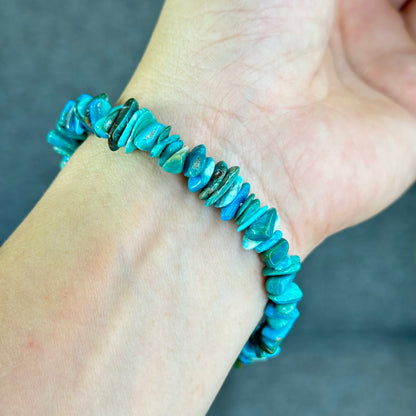 Natural Blue Opal Nugget Bracelet