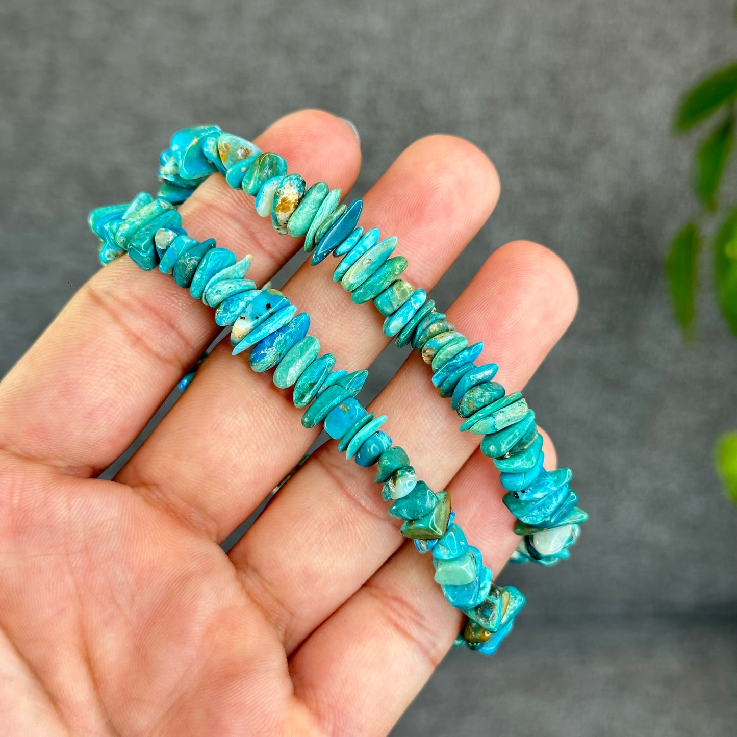 Natural Blue Opal Nugget Bracelet