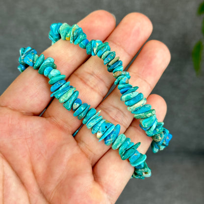 Natural Blue Opal Nugget Bracelet