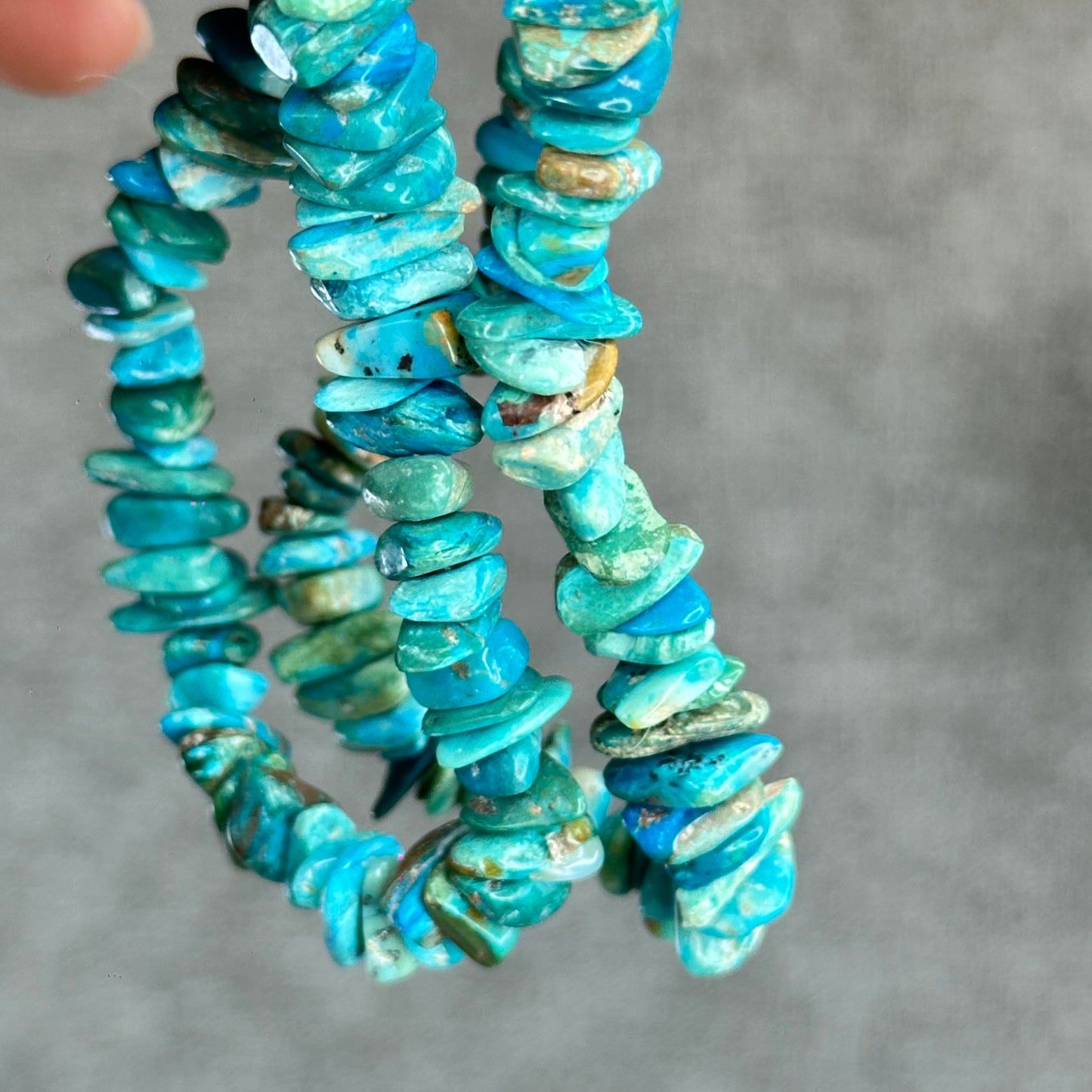 Natural Blue Opal Nugget Bracelet