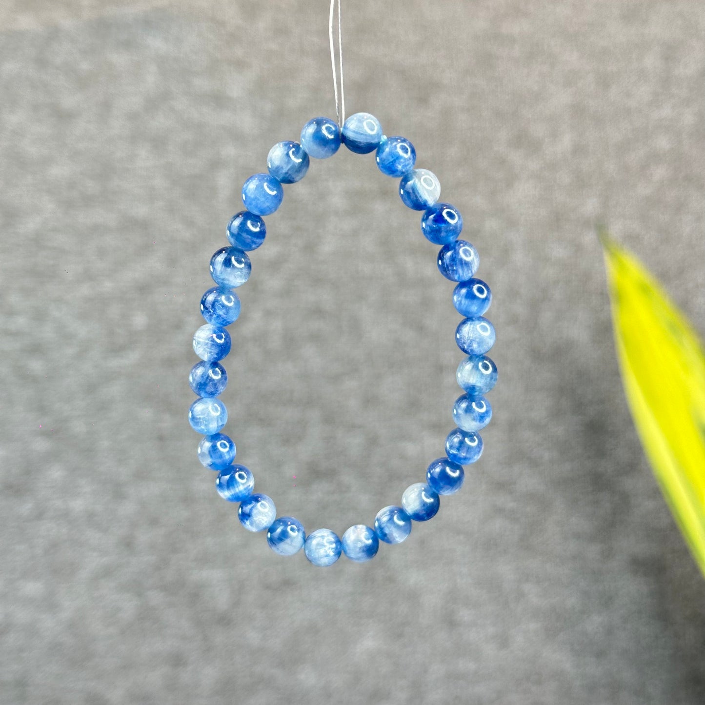 Natural Kyanite Bracelet 6.5 mm
