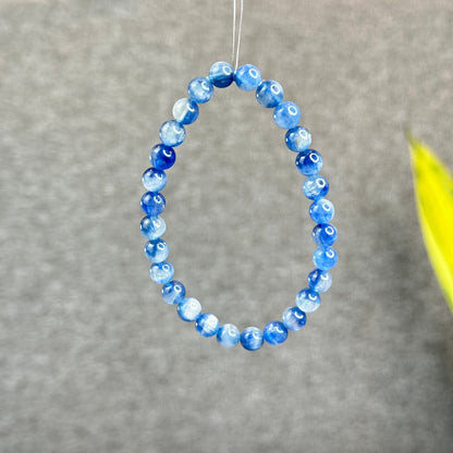 Natural Kyanite Bracelet 6.5 mm