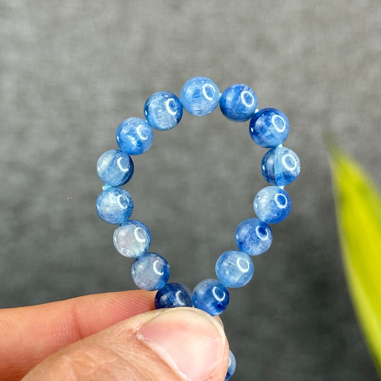 Natural Kyanite Bracelet 6.5 mm
