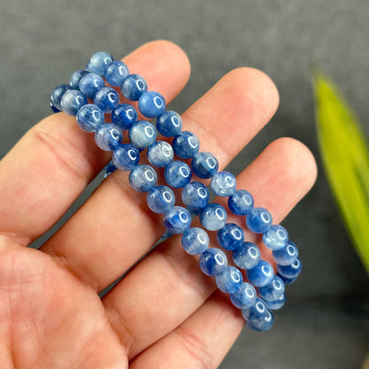 Natural Kyanite Bracelet 6.5 mm
