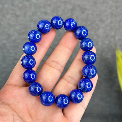 Natural Lapis Lazuli Bracelet Size 13 mm