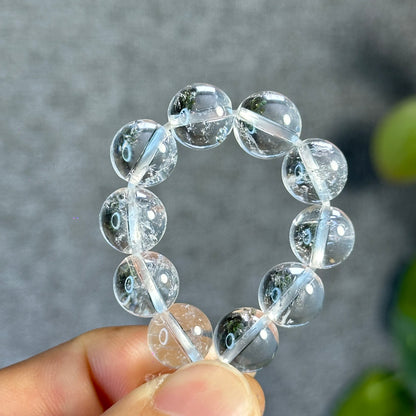 Clear Quartz Bracelet Size 9.5 mm