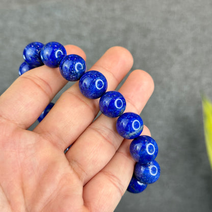 Natural Lapis Lazuli Bracelet Size 13 mm
