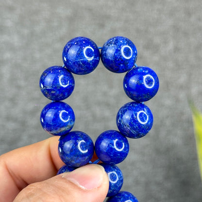 Natural Lapis Lazuli Bracelet Size 13 mm