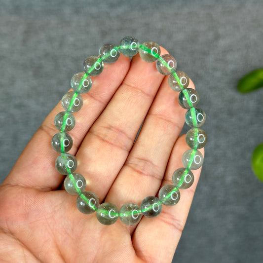 Natural Arusha Beryl VIP Bracelet Size 8.5 mm