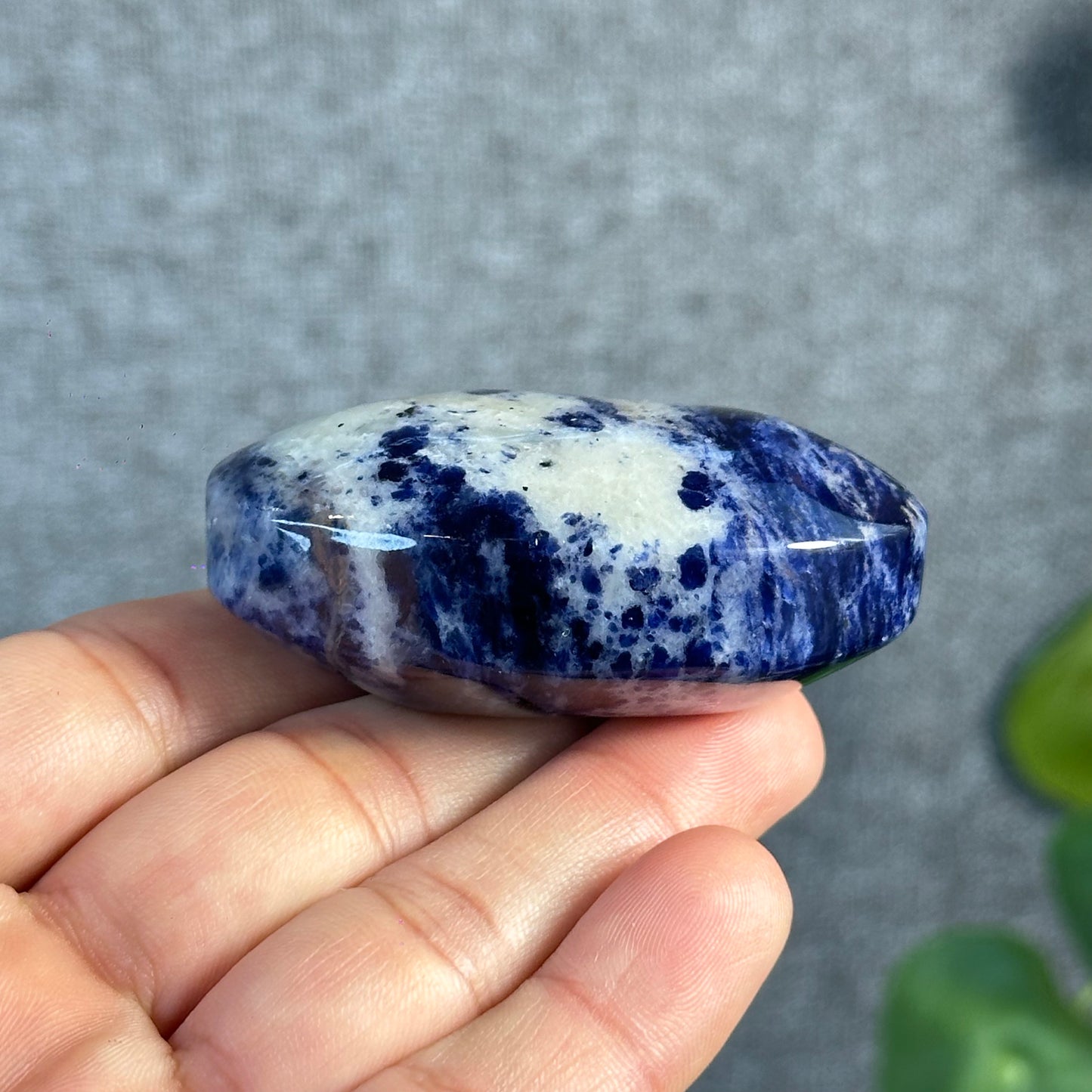 Blue Sodalite Palm Stone