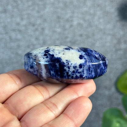 Blue Sodalite Palm Stone