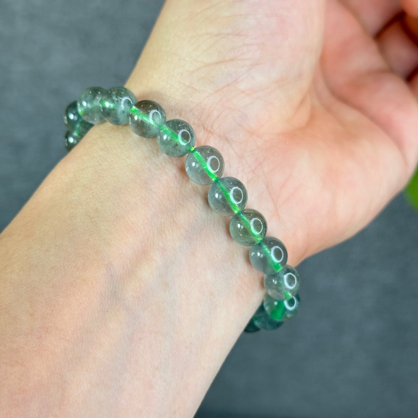 Natural Arusha Beryl VIP Bracelet Size 8.5 mm