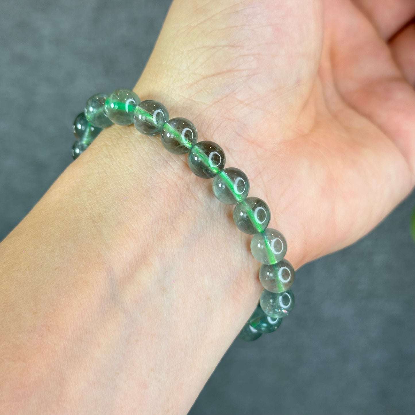 Natural Arusha Beryl VIP Bracelet Size 8.5 mm