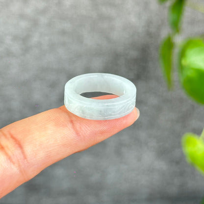 Jadéite Jade Ring Taille 1.8