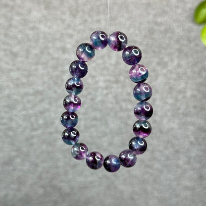 Natural Mermaid Fluorite Bracelet Size 11.2 mm