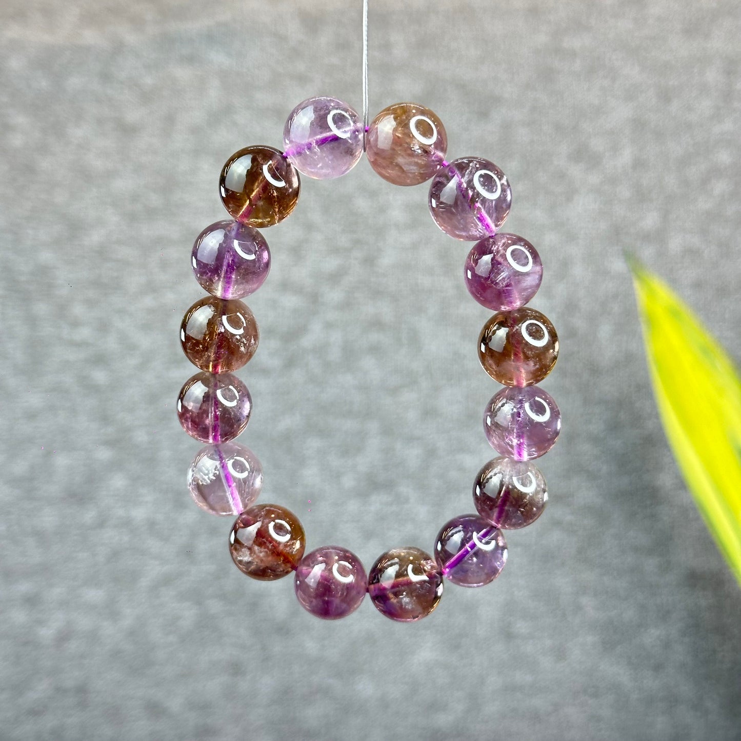 Natural Ametrine Bracelet Size 13 mm