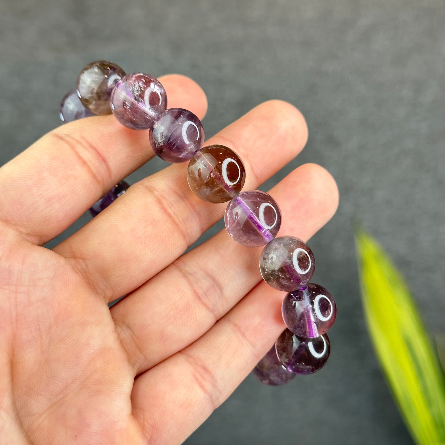 Natural Ametrine Bracelet Size 13 mm