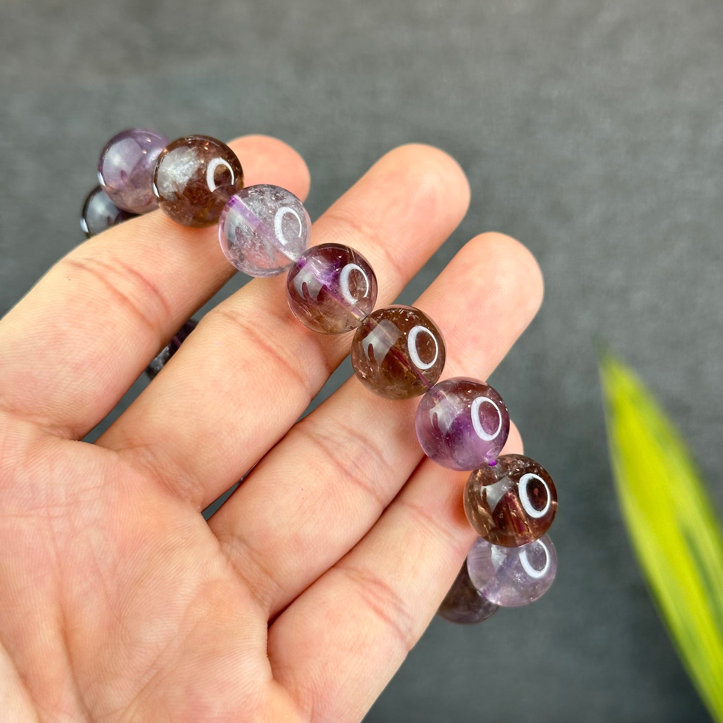 Natural Ametrine Bracelet Size 13 mm