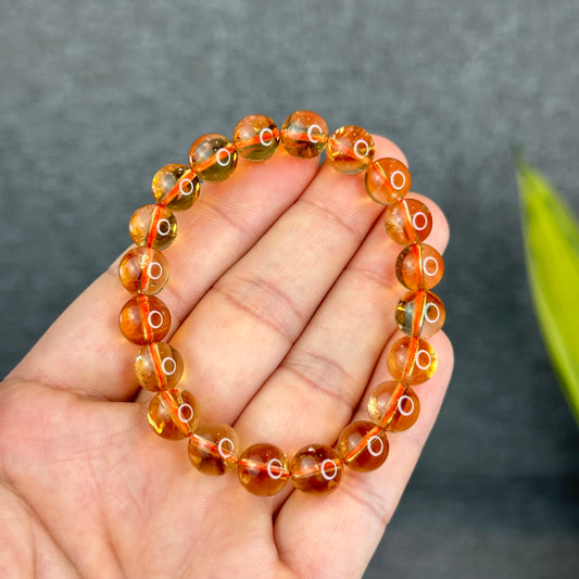 Natural Citrine VIP Bracelet Size 9 mm