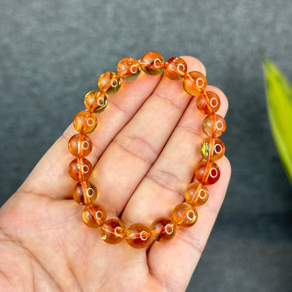 Natural Citrine VIP Bracelet Size 9 mm