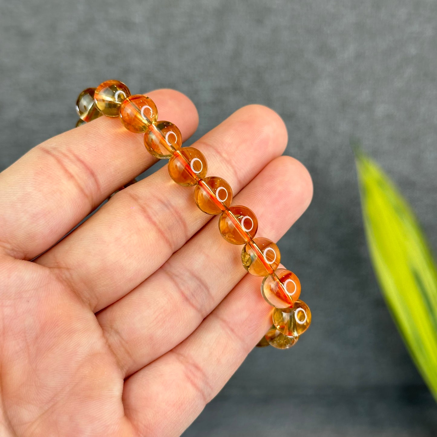 Natural Citrine VIP Bracelet Size 9 mm