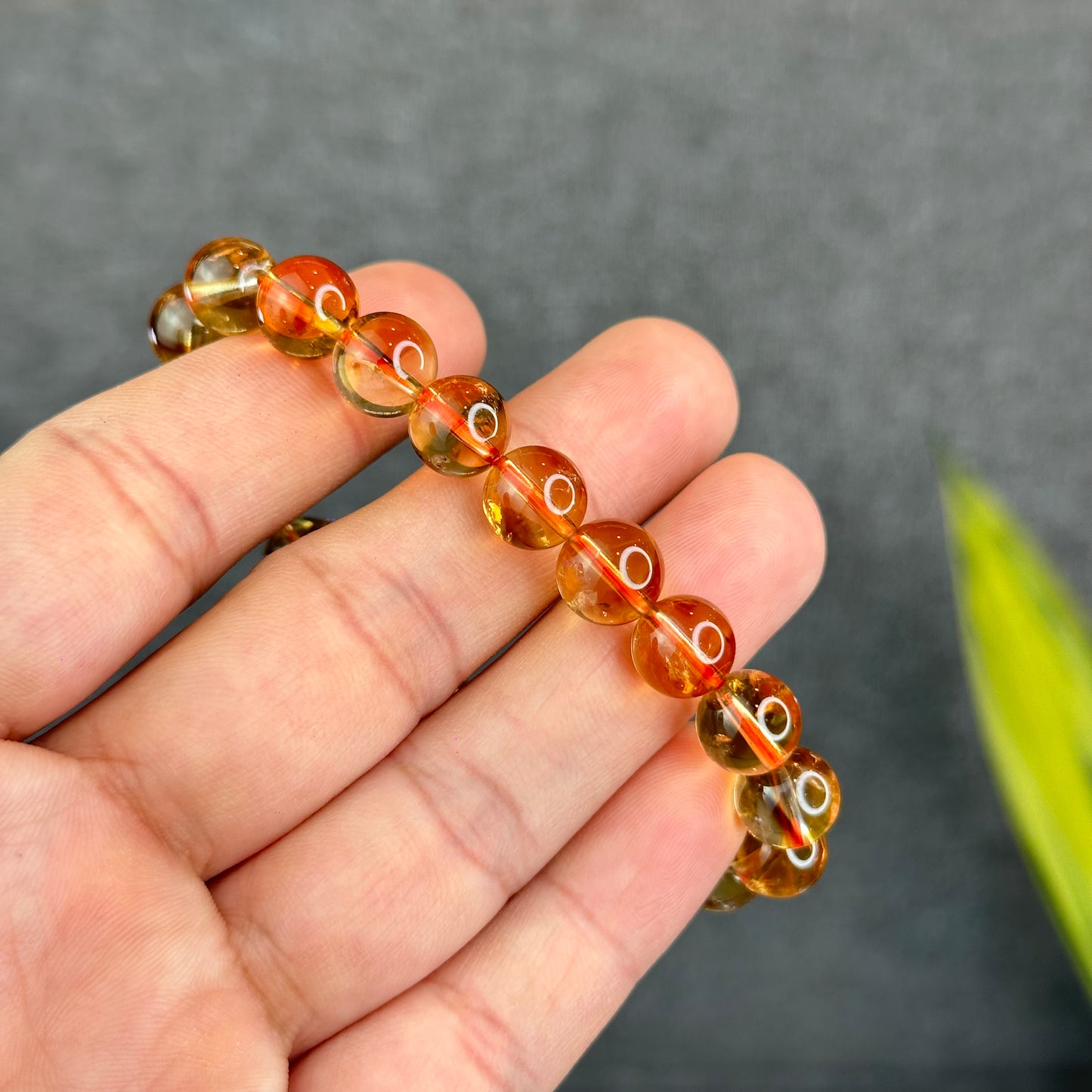 Natural Citrine VIP Bracelet Size 9 mm