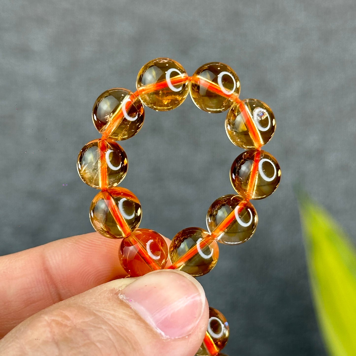 Natural Citrine VIP Bracelet Size 9 mm