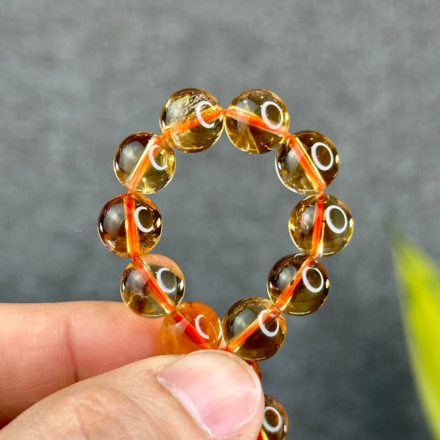 Natural Citrine VIP Bracelet Size 9 mm