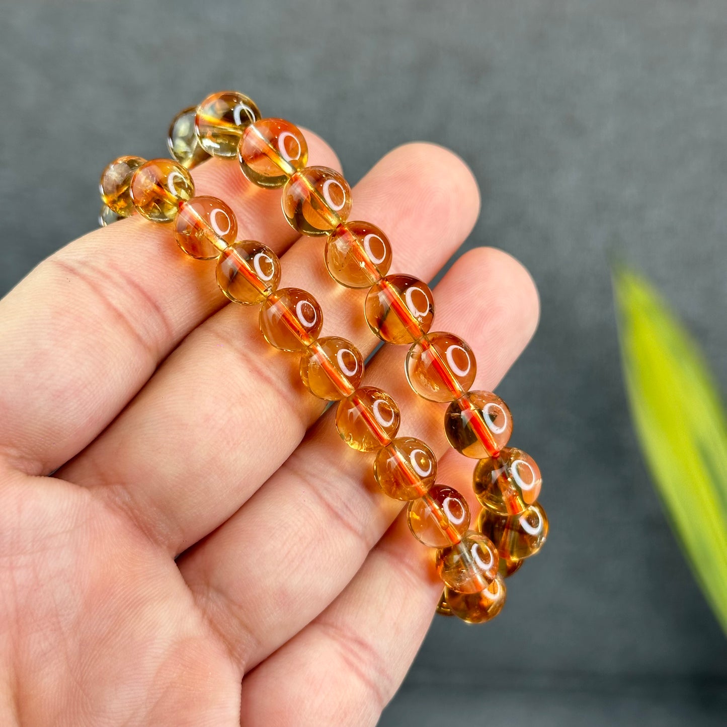 Natural Citrine VIP Bracelet Size 9 mm